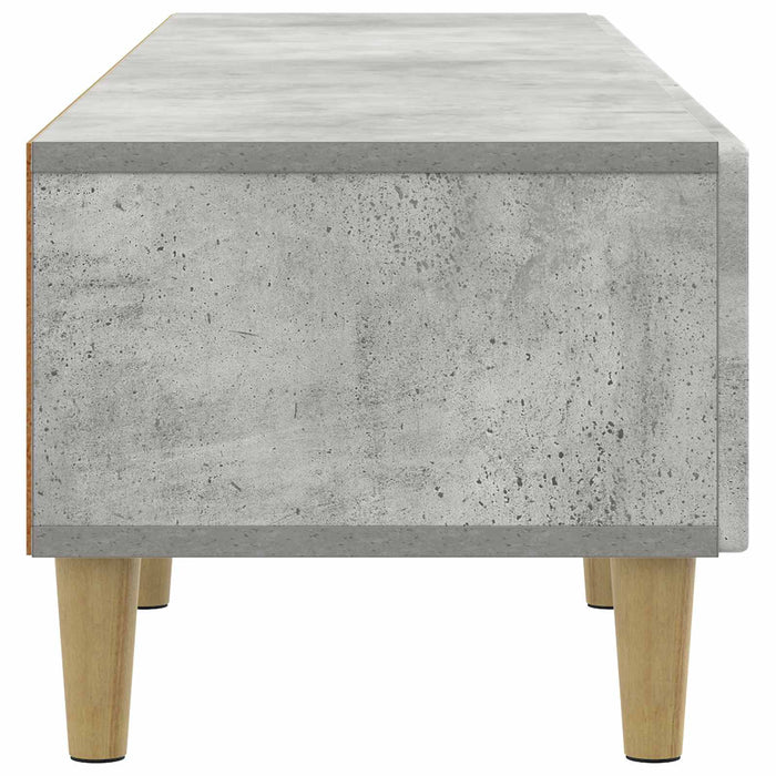 Cabinet TV Gri Beton 147 x 34,5 x 30 cm Lemn prelucrat - WALTI WALTI
