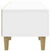 Cabinet TV Alb foarte lucios 147 x 34,5 x 30 cm Lemn prelucrat - WALTI WALTI