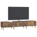 Cabinet TV Stejar fumuriu 147 x 34,5 x 30 cm Lemn prelucrat - WALTI WALTI