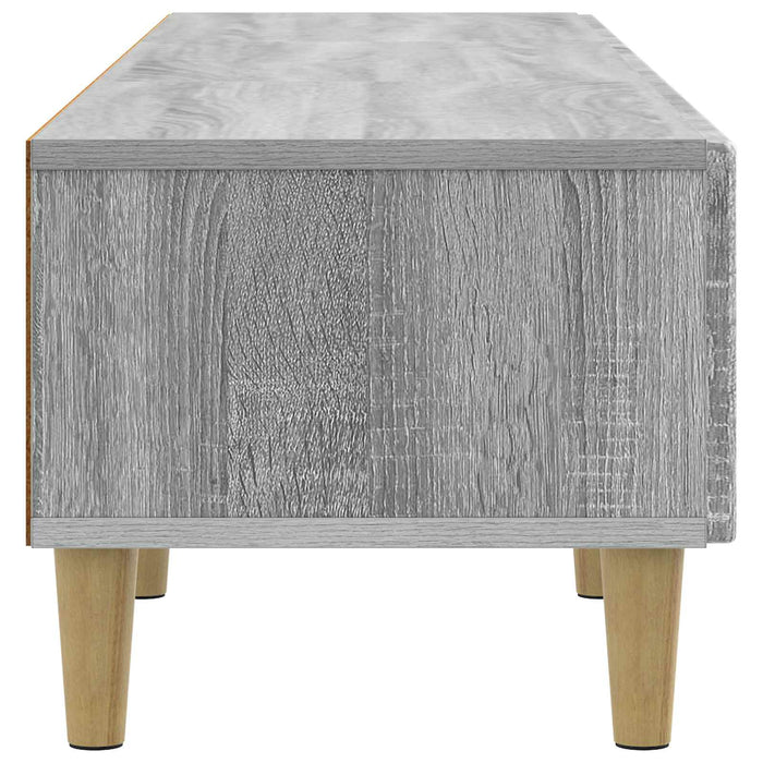 Cabinet TV Sonoma gri 147 x 34,5 x 30 cm Lemn prelucrat - WALTI WALTI