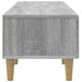 Cabinet TV Sonoma gri 147 x 34,5 x 30 cm Lemn prelucrat - WALTI WALTI