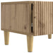 Cabinet TV Stejar Artizanal 147 x 34,5 x 30 cm Lemn prelucrat - WALTI WALTI