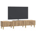Cabinet TV Stejar Artizanal 147 x 34,5 x 30 cm Lemn prelucrat - WALTI WALTI