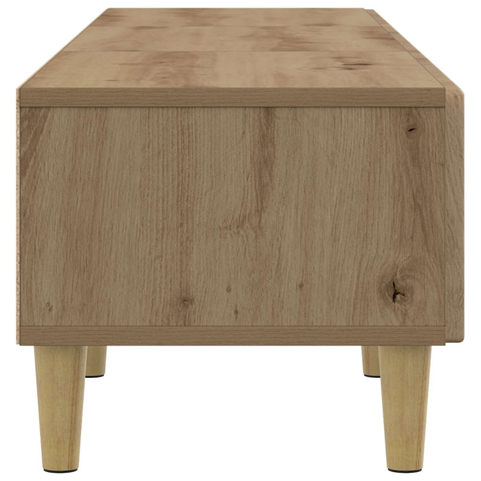 Cabinet TV Stejar Artizanal 147 x 34,5 x 30 cm Lemn prelucrat - WALTI WALTI