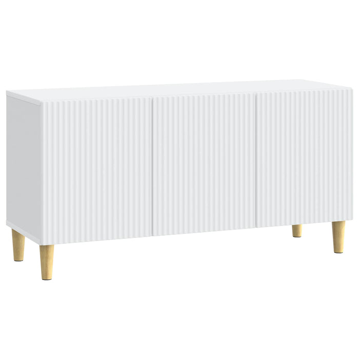 Cabinet TV Alb 99 x 34,5 x 50 cm Lemn prelucrat - WALTI WALTI