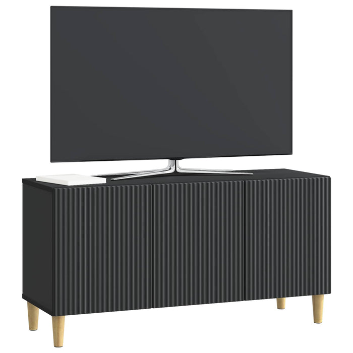 Cabinet TV Negru 99 x 34,5 x 50 cm Lemn prelucrat - WALTI WALTI