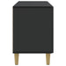 Cabinet TV Negru 99 x 34,5 x 50 cm Lemn prelucrat - WALTI WALTI