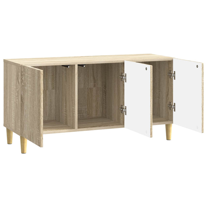 Cabinet TV Stejar Sonoma 99 x 34,5 x 50 cm Lemn prelucrat - WALTI WALTI