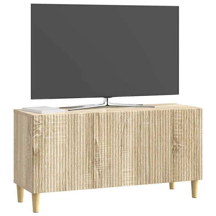 Cabinet TV Stejar Sonoma 99 x 34,5 x 50 cm Lemn prelucrat - WALTI WALTI