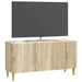 Cabinet TV Stejar Sonoma 99 x 34,5 x 50 cm Lemn prelucrat - WALTI WALTI