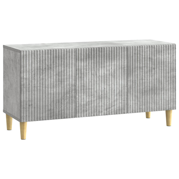 Cabinet TV Gri Beton 99 x 34,5 x 50 cm Lemn prelucrat - WALTI WALTI
