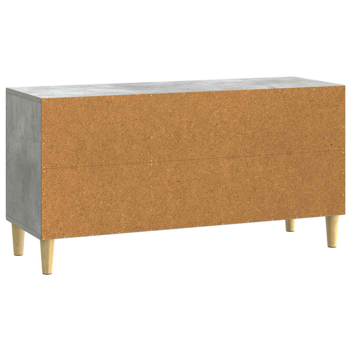 Cabinet TV Gri Beton 99 x 34,5 x 50 cm Lemn prelucrat - WALTI WALTI