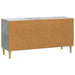 Cabinet TV Gri Beton 99 x 34,5 x 50 cm Lemn prelucrat - WALTI WALTI