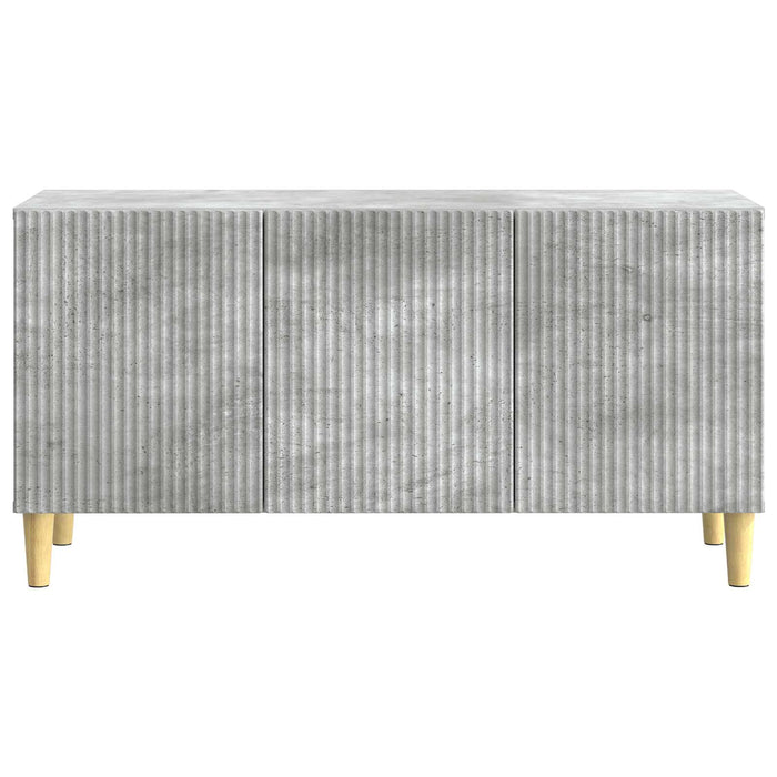 Cabinet TV Gri Beton 99 x 34,5 x 50 cm Lemn prelucrat - WALTI WALTI
