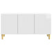 Cabinet TV Alb foarte lucios 99 x 34,5 x 50 cm Lemn prelucrat - WALTI WALTI