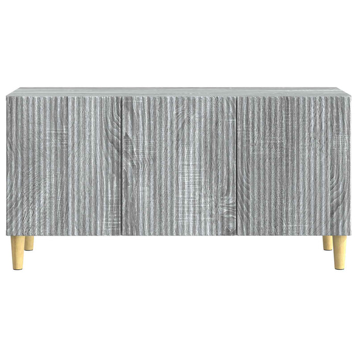Cabinet TV Sonoma gri 99 x 34,5 x 50 cm Lemn prelucrat - WALTI WALTI