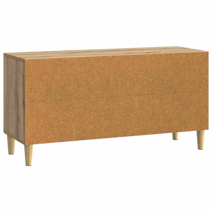 Cabinet TV Stejar Artizanal 99 x 34,5 x 50 cm Lemn prelucrat - WALTI WALTI