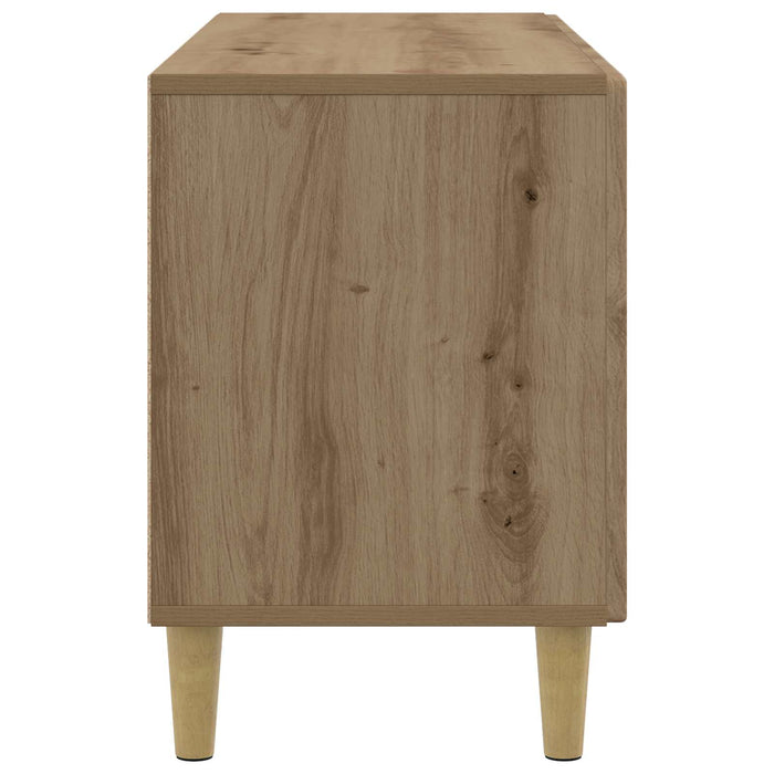 Cabinet TV Stejar Artizanal 99 x 34,5 x 50 cm Lemn prelucrat - WALTI WALTI