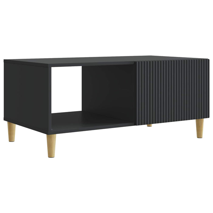 Masă de cafea Negru 90 x 50 x 40 cm Lemn prelucrat - WALTI WALTI