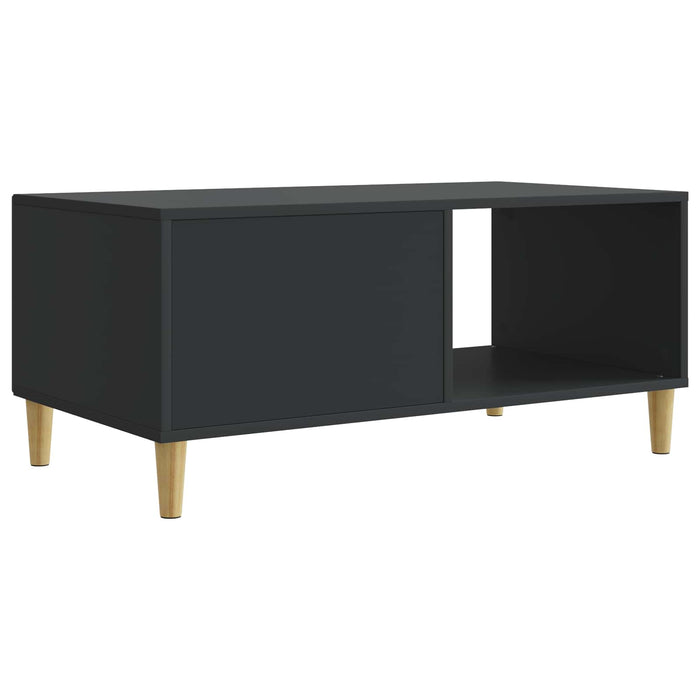 Masă de cafea Negru 90 x 50 x 40 cm Lemn prelucrat - WALTI WALTI
