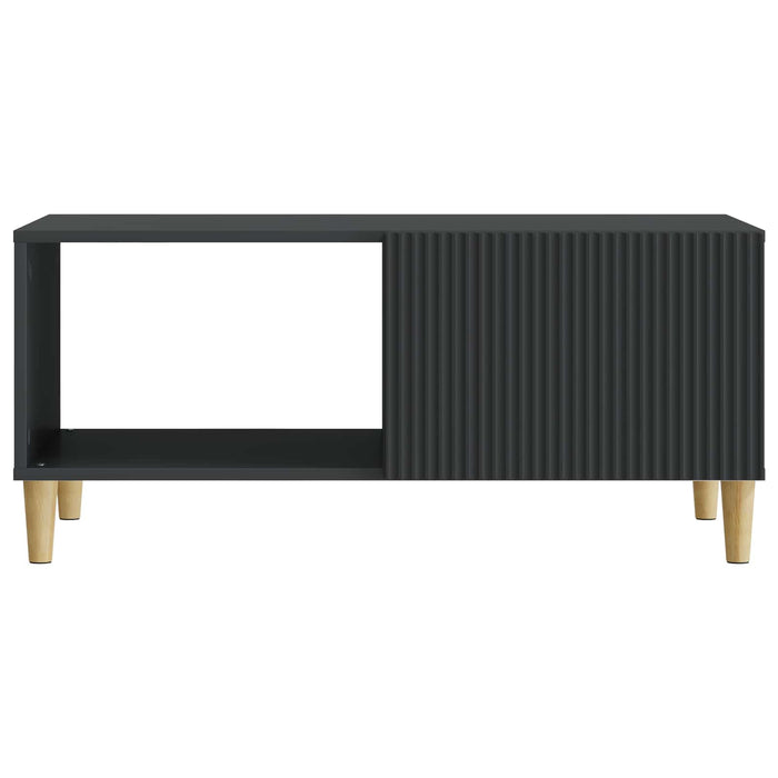Masă de cafea Negru 90 x 50 x 40 cm Lemn prelucrat - WALTI WALTI
