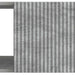 Masă de cafea Gri Beton 90 x 50 x 40 cm Lemn prelucrat - WALTI WALTI