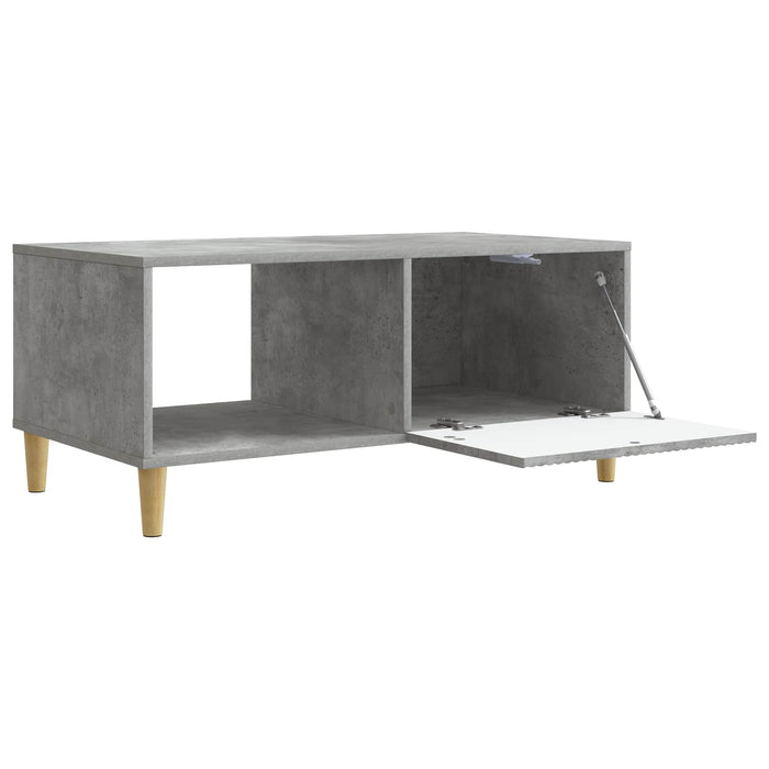 Masă de cafea Gri Beton 90 x 50 x 40 cm Lemn prelucrat - WALTI WALTI