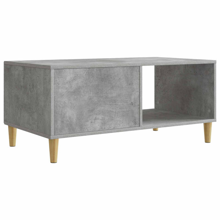 Masă de cafea Gri Beton 90 x 50 x 40 cm Lemn prelucrat - WALTI WALTI