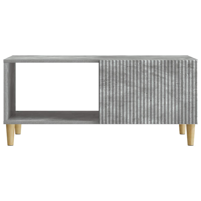 Masă de cafea Gri Beton 90 x 50 x 40 cm Lemn prelucrat - WALTI WALTI