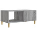 Masă de cafea Sonoma gri 90 x 50 x 40 cm Lemn prelucrat - WALTI WALTI