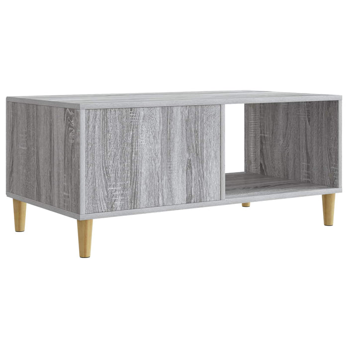 Masă de cafea Sonoma gri 90 x 50 x 40 cm Lemn prelucrat - WALTI WALTI