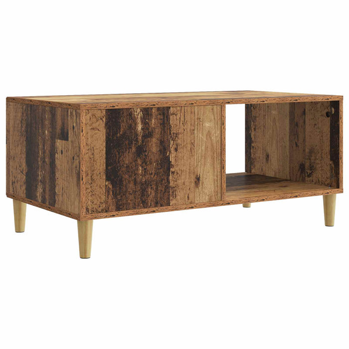 Masă de cafea Lemn vechi 90 x 50 x 40 cm Lemn prelucrat - WALTI WALTI