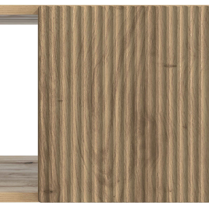 Masă de cafea Stejar Artizanal 90 x 50 x 40 cm Lemn prelucrat - WALTI WALTI