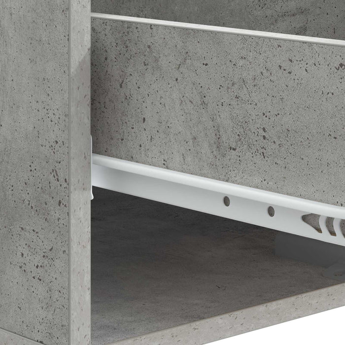 Masă de cafea Gri Beton 49 x 50 x 40 cm Lemn prelucrat - WALTI WALTI