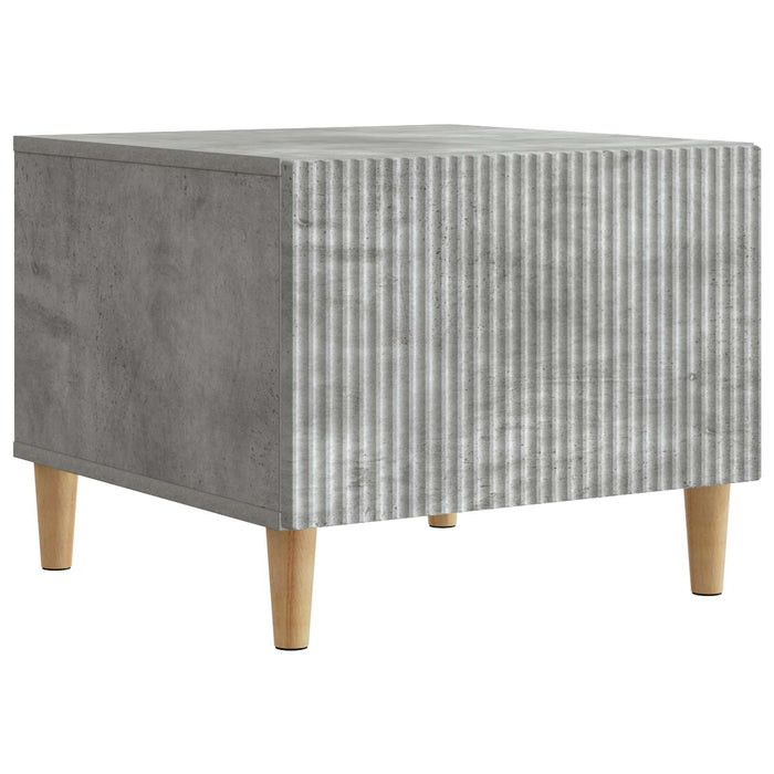 Masă de cafea Gri Beton 49 x 50 x 40 cm Lemn prelucrat - WALTI WALTI
