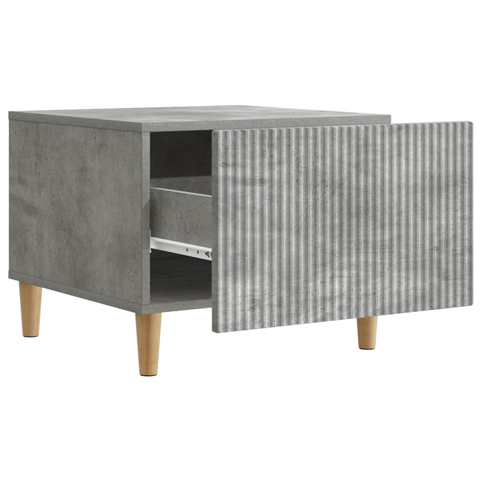 Masă de cafea Gri Beton 49 x 50 x 40 cm Lemn prelucrat - WALTI WALTI