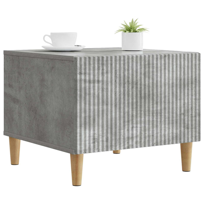 Masă de cafea Gri Beton 49 x 50 x 40 cm Lemn prelucrat - WALTI WALTI