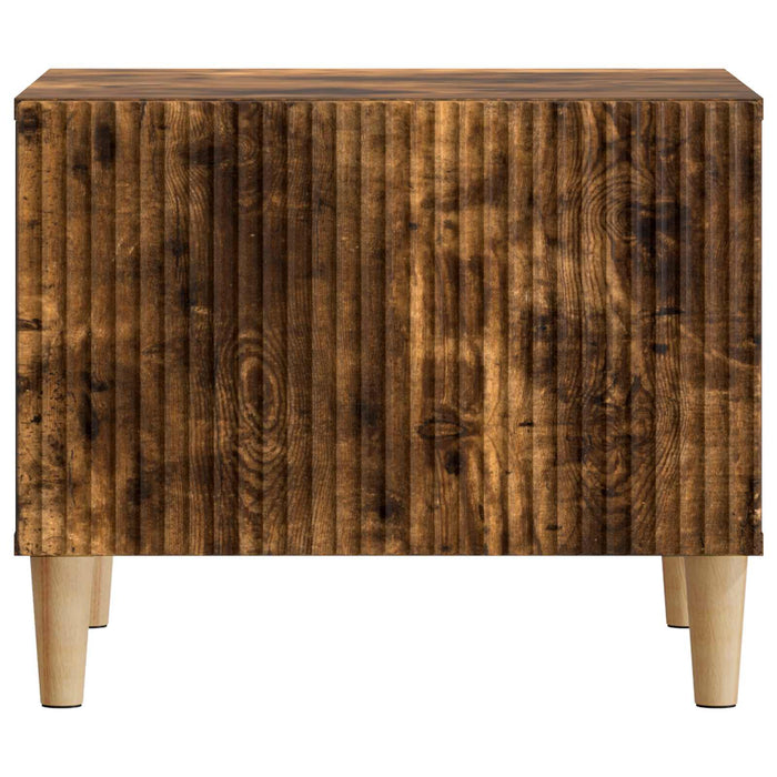 Masă de cafea Stejar fumuriu 49 x 50 x 40 cm Lemn prelucrat - WALTI WALTI