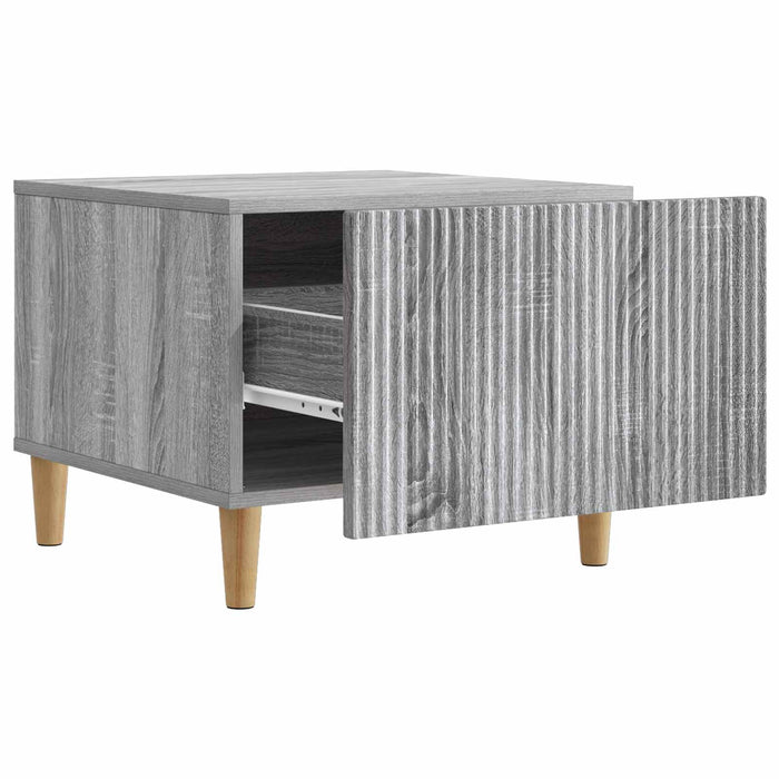 Masă de cafea Sonoma gri 49 x 50 x 40 cm Lemn prelucrat - WALTI WALTI