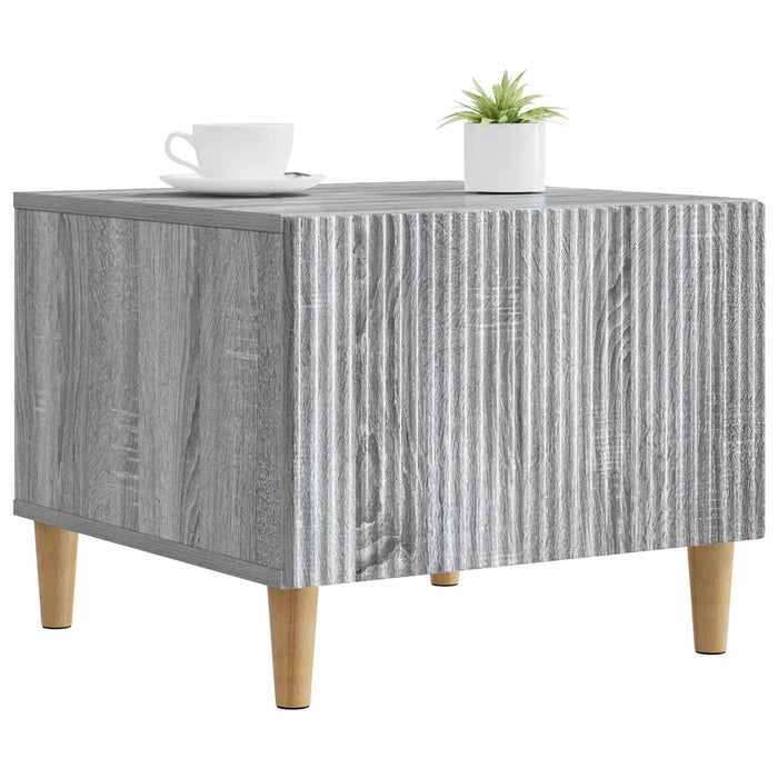 Masă de cafea Sonoma gri 49 x 50 x 40 cm Lemn prelucrat - WALTI WALTI