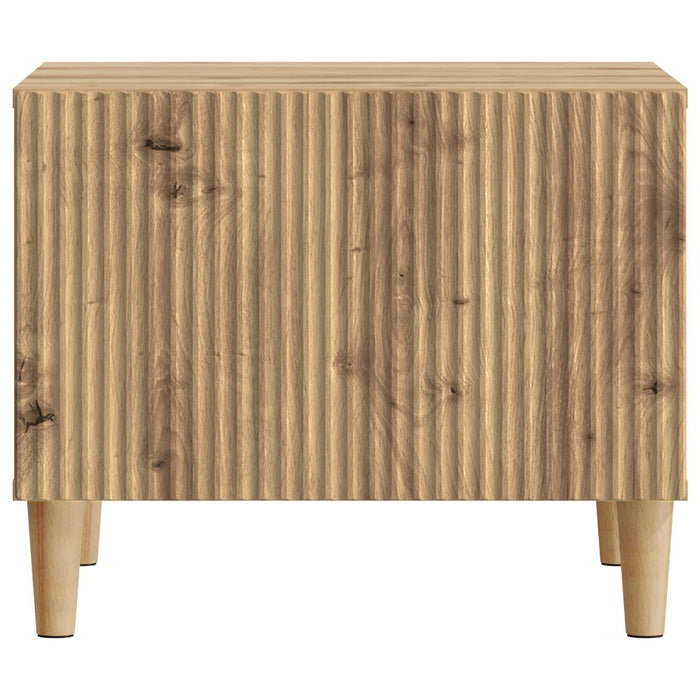 Masă de cafea Stejar Artizanal 49 x 50 x 40 cm Lemn prelucrat - WALTI WALTI