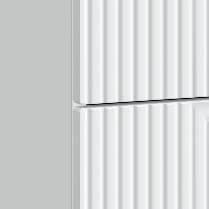 Dulap de noapte Alb 43 x 34,5 x 47,5 cm Lemn prelucrat - WALTI WALTI