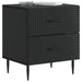 Dulap de noapte Negru 43 x 34,5 x 47,5 cm Lemn prelucrat - WALTI WALTI