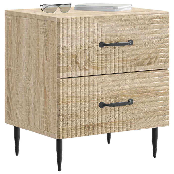 Dulap de noapte cu sertar Stejar Sonoma 43 x 34,5 x 47,5 cm - WALTI WALTI