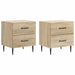 Dulap de noapte 2 pcs Stejar Sonoma 43 x 34,5 x 47,5 cm - WALTI WALTI
