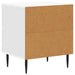 Dulap de noapte cu sertar Alb foarte lucios 43 x 34,5 x 47,5 cm - WALTI WALTI