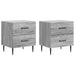 Dulap de noapte cu sertar 2 pcs Sonoma gri 43 x 34,5 x 47,5 cm - WALTI WALTI