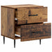 Dulap de noapte Lemn vechi 43 x 34,5 x 47,5 cm Lemn prelucrat - WALTI WALTI