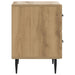 Dulap de noapte 2 pcs Stejar Artizanal 43 x 34,5 x 47,5 cm - WALTI WALTI