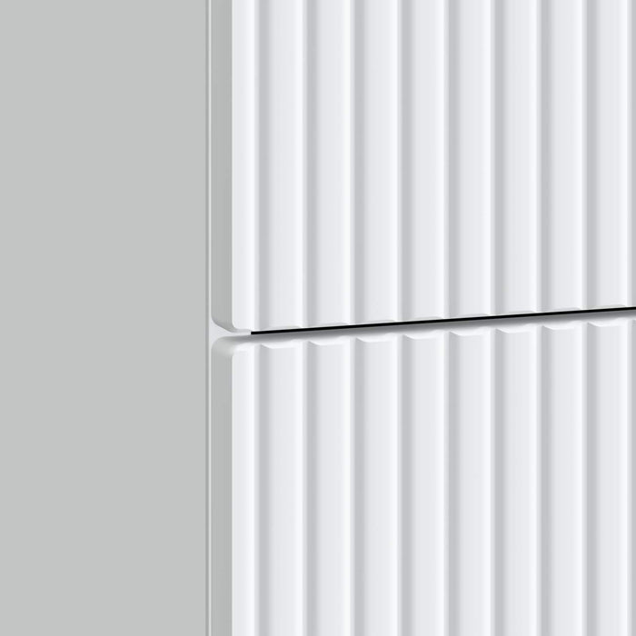 Dulap de noapte Alb 62 x 34,5 x 47,5 cm Lemn prelucrat - WALTI WALTI